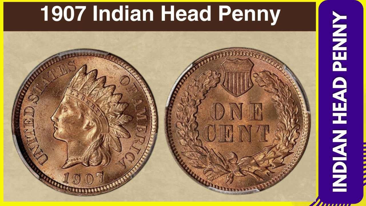 rare 1907 indian head penny