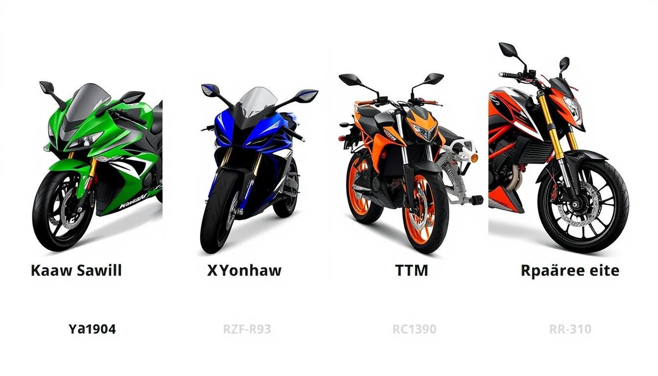 Kawasaki Ninja 300 vs Yamaha R3 vs KTM RC390