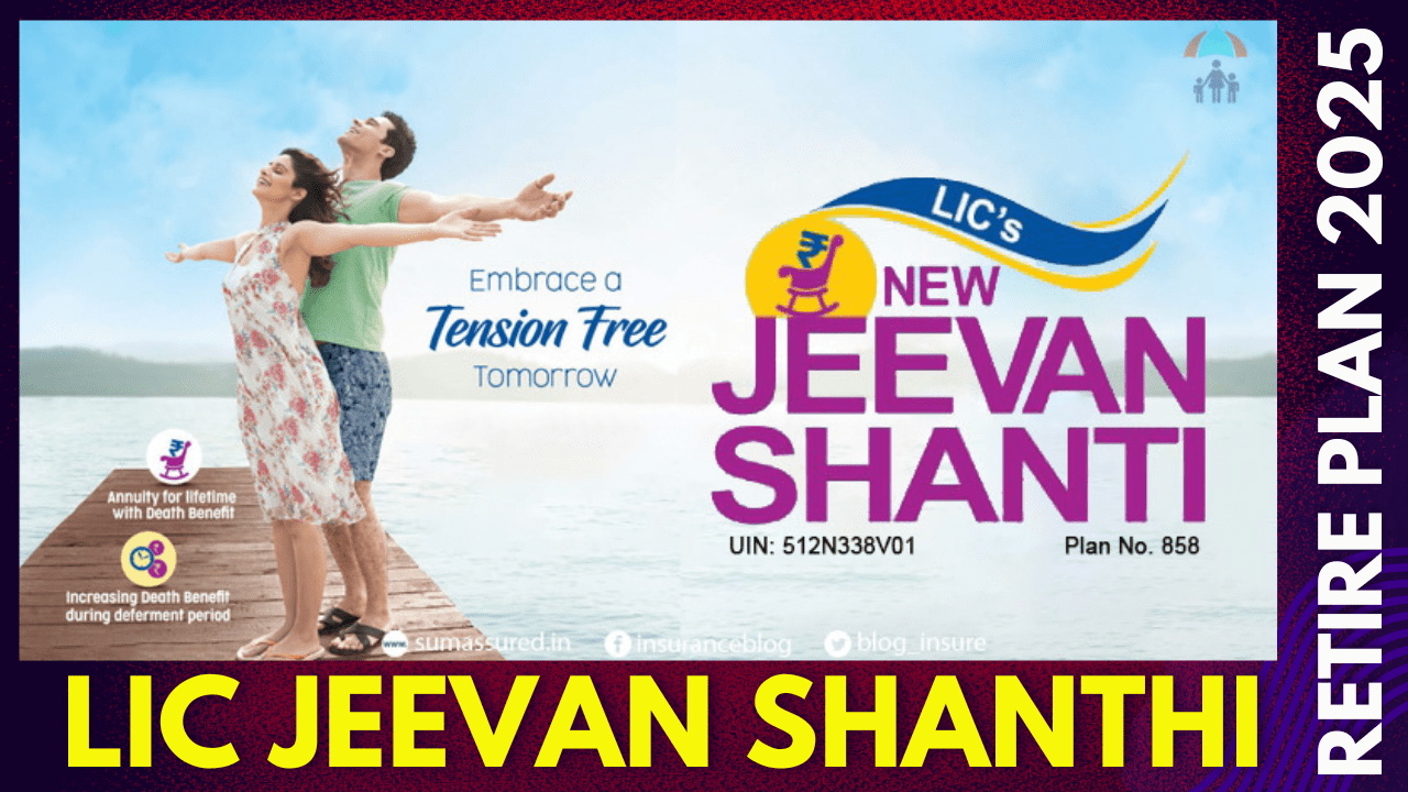 lic retire plan jeevan shanthi