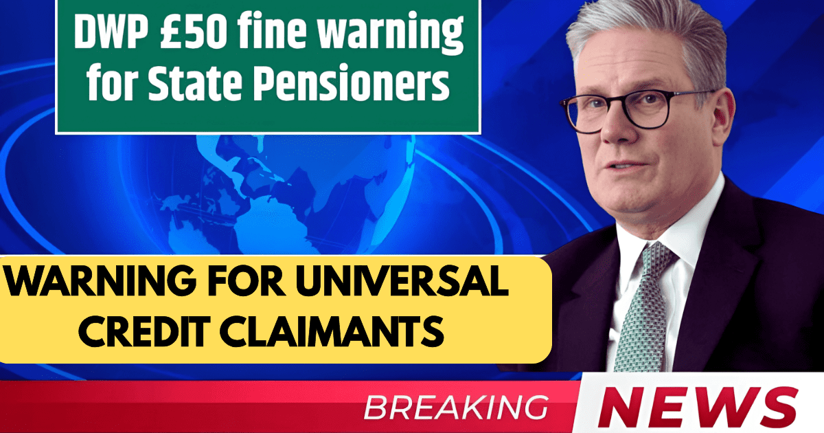 DWP £50 civil penalty 2025